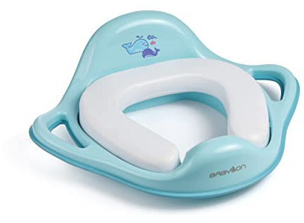 BABYLON adaptador wc niños Shark -reductor wc niños, orinales infantiles color azul