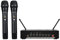 Depusheng DR20 Professionelles drahtloses Mikrofon Dual tragbares Mikrofon UHF-Funkempfänger geeignet für KTV Family K Song BühnenperformanceBluetooth