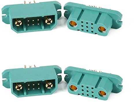 2 Paar VTOL Pro MPX2+9 Stecker JX9 Multi Wire Servo Verlängerung Männlich Weiblich Stecker Signal Kabel für RC Flugzeug Turbine Jet Modell DIY BMS Ladung