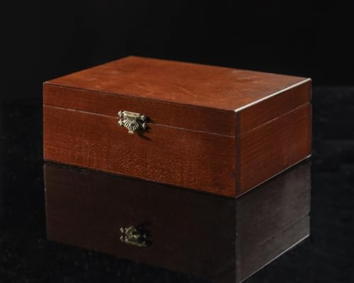 Staunton #6 Wooden Chess Piece Box, Wooden Chess Piece Box, Piece Storage Box