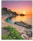 DCIDBEI Diamond Painting Erwachsene Eckige Steine Strand 40x50cm - Diamant Painting Bilder Meer Square - Sonnenuntergang Kreuzstichset Malen nach Zahlen Puzzle