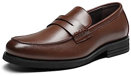 Bruno Marc Mocasines Hombre Zapatos sin Cordones con Suela de 3cm Loafers con Plantilla de Espuma Viscoelástica Slip-on