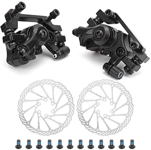 Eeneme TOOPRE Scheibenbremssattel-Set Vorne und Hinten, Starke Bremskraft, Universell Mountainbikes