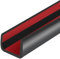 Bordure de Bord en Caoutchouc, Protection autocollante en U pour contreplaqué, Armoire, Bande de Bord en Bois de, réparation de Meubles, matériau EPDM, Convient à 12 mm, Longueur 6 m
