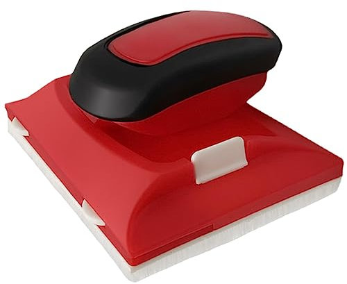 Paint Edger Paint Pad, Multifunctional Paint Edger Tool with Pad Nylon Bristles Edges, Home Painting Brush Tools for Wall and Ceiling Cutting in, Painting Corner and Edges(Type A)
