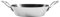 Samuel Groves 30cm Brushed S/Steel Triply Paella Pan Non Stick