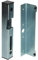 Miratic Kassette für Elektrischer Türöffner - Elektrisches Türschloss - Türschloss Elektrisch - Universell für Rechts und Links Öffnende Tore Aus Verzinktem Profil 40x40mm (Silber)