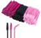 ANNAFRIS 300Pcs Wimpernbürste Mascara Zauberstäbe Pinsel Mascara Augenbrauenbürste Wimpern Make-up Tools(LashBrush-A Colored)