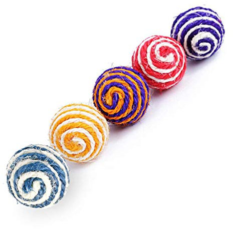 Kleines Kauspielzeug Buntes Basteln Künstlerbedarf Sisalseil Zufälliges Kratzen