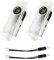 Krewua 2Stück Viererpack Autotürlichter Auto Eingang Beleuchtung Zubehör für 1 2 3 4 5 6 7 Serie Auto Tür Logo Projektor Lichter für X1 X2 X3 X4 X5 X6 X7, Licht Sehr schönes Geschenk.