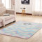 Weicher Kunstfell-Teppich, 140 x 240 cm, rutschfest und wasserabsorbierend, flauschiger Teppich für Schlafzimmer, Wohnzimmer, Kinderzimmer, Esszimmer, Schlafsaal, Yogamatte, erhältlich in sieben