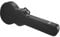 VEVOR Custodia Rigida per Chitarra Elettrica, Custodia Rigida Forma di Zucca 1100 mm, con Chiavi di Chiusura Maniglia Fodera Morbida Custodia Resistente all'Acqua per Chitarre LES Paul 1100 mm Nero
