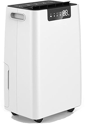 GLJTUO Deumidificatori Purificatori d'Aria 60L/D, Deumidificatori Che Possono Coprire 180㎡ E Possono Essere Utilizzati per La Deumidificazione dell'Aria in Industrie, Ville, Bib,