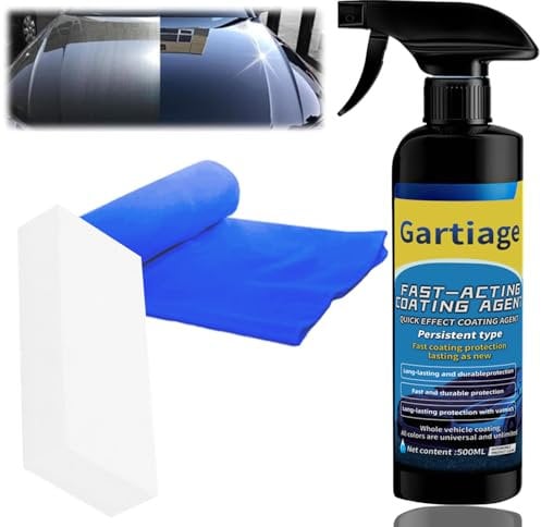 Spray de revêtement de voiture, cire de voiture en céramique (1 pièce)
