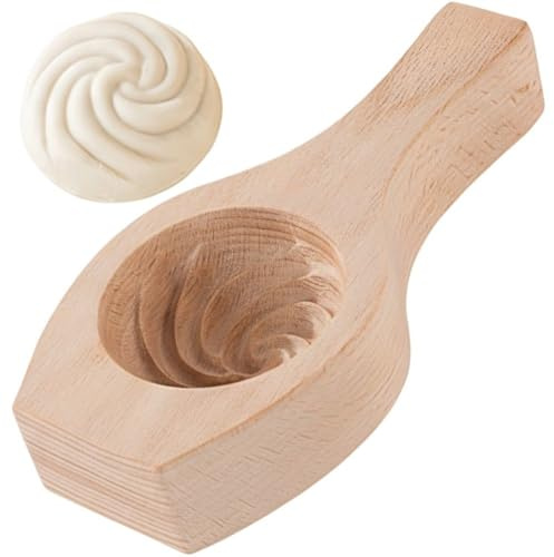 Brxmpn Ausstechform Aus Holz, Mondkuchenform, DIY-keksstempel Zum Backen Von Mondkuchen, Maamoul-keksen, Schokolade Und Kuchen