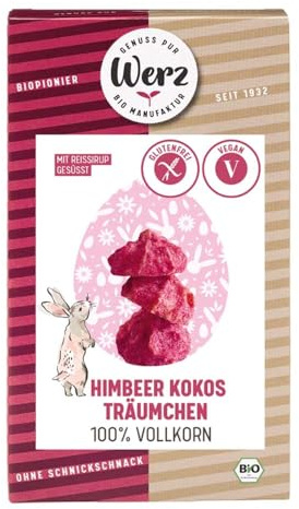Werz Himbeer Kokos Träumchen, glutenfrei, 110g