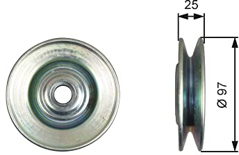 GATES DriveAlign Spannrolle T36615
