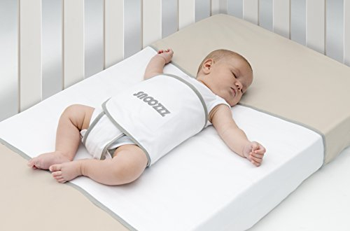Snoozzz Schlafhilfe Travel für die Seitenlage und Ruckeinlage - Pucktuch - Lagerungskissen - für Wiege, Kinderbett und Einzelbett (regular)