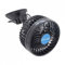 VNVIS Ventilateur de refroidissement oscillant 12 V 6 W pour voiture, camionnette, bus, camping-car, caravane.