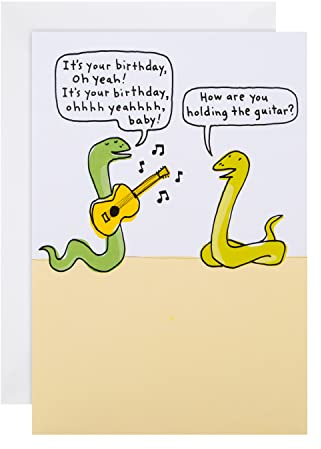 Hallmark Allgemeine Geburtstagskarte – Schuhkarton-Humor-Design