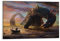 weqwe Game Monster Hunter 4 Poster, dekoratives Gemälde, Leinwand, Wandkunst, Wohnzimmer, Poster, Schlafzimmer, Gemälde, 40 x 60 cm