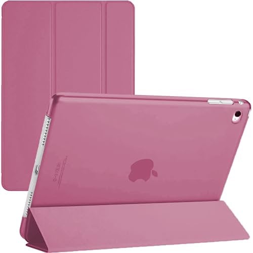 TechDealsUK Funda Inteligente para iPad Mini 5 (2019) y iPad Mini 4 (2015) con función magnética de Reposo/activación Modelo No. A1538 A1550 A2126 A2124 (Rosa)