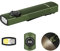 OLIGHT Arkfeld UV 1000 Lumens Rechargeable EDC Torch with UV LED and White Light,Anti-Slip Grip,Super-Thin Build Flat with Two-Way Pocket Clip for Outdoors, Emergency, Work(OD Green,NW: 4000~5000K)