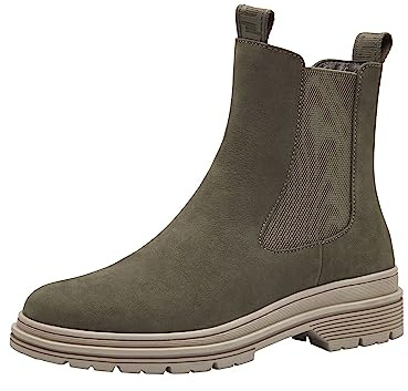 Tamaris Damen 1-1-25436-41, Ankle Boot, OLIVE,
