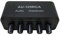 Compasty Stereo Audio Mixer 1 Input 5 Output Multi-Channel Audio Source Distributor RCA Interface for Power Amplifiers