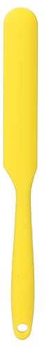 Spatules à Cire, Spatules en Silicone pour Faire Fondre la Cire, Applicateur de Cire pour L'épilation, Grattoir Multifonctionnel pour Haricot de Cire (Jaune)