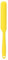 Spatules à Cire, Spatules en Silicone pour Faire Fondre la Cire, Applicateur de Cire pour L'épilation, Grattoir Multifonctionnel pour Haricot de Cire (Jaune)