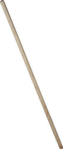 GARD N TOOL Wooden Broom Handle Stick - 15/16 (23mm 24mm) 4ft (1200mm) - 1 Count - Floor Cleaning Brush Handle