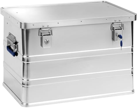 eurokraft | Aluminiumbox | Volumen 68 l | LxBxH 575 x 385 x 375 mm