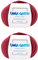 Gomitoli per maglia e uncinetto 100% Pura Lana Vergine Merino Extrafine by Lana Gatto, Made in Italy. Linea Super Soft, lana di qualità superiore, 100 g. 250 mt, (Rosso - 12246, 2)