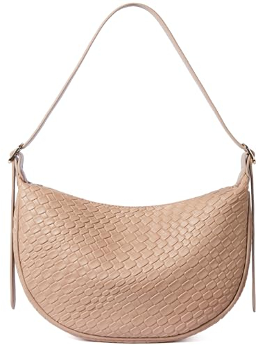 BOSTANTEN Damen Handtaschen Klein,Geflochtene Taschen Umhängetasche Damen Crossbody Bag Schultertasche für Frauen Tote Bag,Khaki