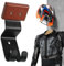 motofans Support pour Casque de Moto, étagère avec Crochet pour Suspendre Casque de Moto et Veste de Moto