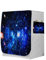 Highdi 3D Housse de Protection pour Machine à Laver, Chargement Frontal Housse à La Poussière avec Ouverture Frontale (Capacité M 8~10kg,Univers 10)