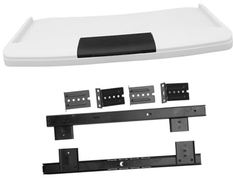 UTHCLO Keyboard Tray Drawer Type under Desk Storage Sliding Keyboard Mount System
