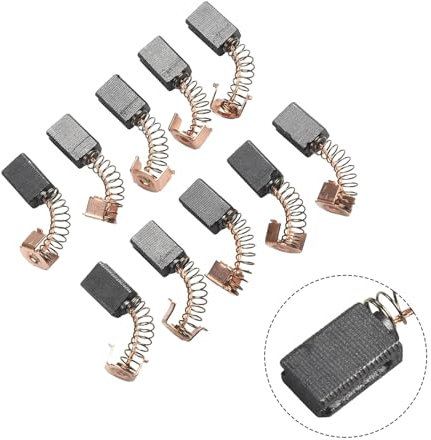 10pcs Carbon Brushes 5x8x12mm Spare Parts For Black Decker Angle Grinder G720 electronic starter Replacement Accessories BIANMTSW