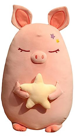 Toyvian Plüsch The Child plüsch süßes Kuscheltier süsse kuscheltiere Little Pig süße plüschtiere plüschschwein Cartoon- Wohnkultur gemütliches Dekokissen PP Baumwolle Rosa