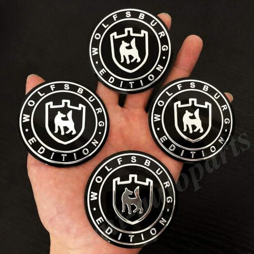 4X 65mm Wolfsburg Edition Auto Radabend Hub Cap Abzeichen Emblem Aufkleber Aufkleber