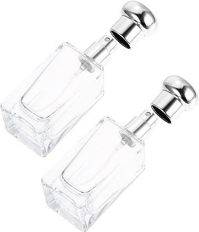DECOMELODY 2stücke Nachfüllbare Glasflasche Mit Feinem Sprühnebel Für Parfüm Wiederverwendbar Praktisch Für Reisen Und Alltag Sicher in Taschen Und Rucksäcken Aufbewahrt