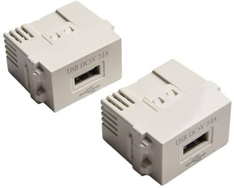 EpheyFIF Handy Ladepanel USB Power Modul 220V Steckdose 5V Transformator 2.1A USB Charging Power Socket Switching Adapter