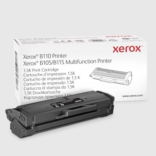 Xerox Original B110 / B105 / B115 Schwarze Tonerkartusche (1.500 Seiten) – 006R04961