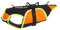 Julius-K9, IDC Multifunktionale Hundeweste 3in1, Größe: S, Schwarz und UV Orange