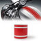 Strisce Adesive Moto Bike Racing Stripe 3 Fili, Rosso, 8 cm x 2 m