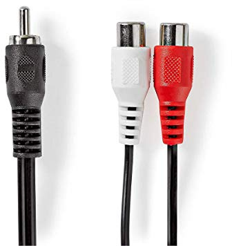 Nedis Kabel für Subwoofer RCA Ma cho - 2 x Cinch-Buchse 0.2
