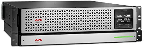 APC by Schneider Electric Smart-UPS On-Line Li-Ion 3000VA Wechselrichter (Rack/Extern montierbar) AC 230V 2700Watt 300VA RS-232 USB Ausgangsanschlüsse 8 schwarz, One Size, SRTL3000RMXLI