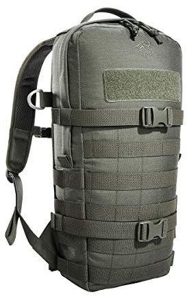 Tasmanian Tiger TT Essential Pack MKII Molle-System 9L Wander-Rucksack Daypack Outdoor-Rucksack, Steingrau-Oliv IRR