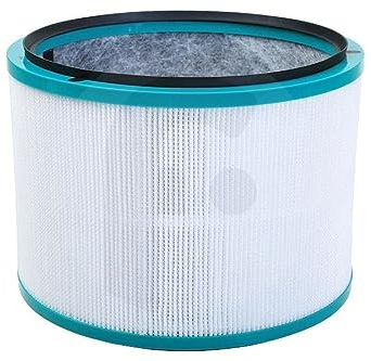 Paxanpax PSA119 Compatible for Dyson Hot, Pure Cool Link Series Desk Purifier Fan 360° Glass HEPA Filter, Grey